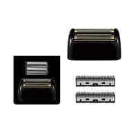 Set Lamina E Lame, Compatibile Con Il Rasoio BaByliss PRO, FXFS2 | Set di ricambio Gold for la manutenzione del rasoio cordless in metallo a doppia lamina(BLACK)