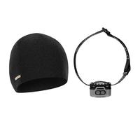 Set lampada frontale Petzl Tikkina 2022 + berretto Helikon-Tex