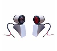 Set lampada laterale stile maggiordomo con staffa bianco ATJ2071 54575182, 54...