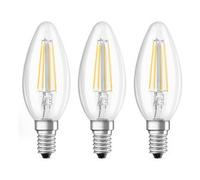 OSR 405807581931 - Lampada LED a filamento da 4 W 470 lm 2700K base, confezione da