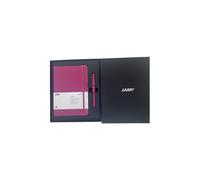 Set Lamy - penna stilografica Safari rosa F + taccuino softcover A5 rosa