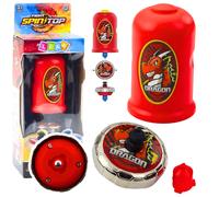 Set Lanciatore e Disco Volante Drago Rosso