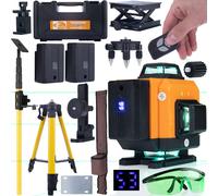 SET LASER CROSS 360, TREPPIEDE A PALA, OCCHIALI, CUSTODIA ROSFIX TIGER, 2 BATTER