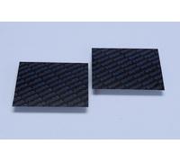 SET LASTRE LAMELLE IN FIBRA DI CARBONIO POLINI mm.110X100 SP.0,30 213.0600