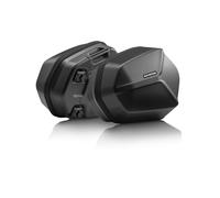 Set laterale SW-Motech AERO ABS - plastica 2x 25 l. ABS. Nero., nero