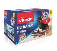 MOCIO VILEDA UltraMat Turbo Mop piatto Set Moderno sistema di pulizia