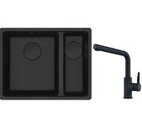 Set lavello in granito Franke Maris 125.0697.755, rubinetto da cucina Franke Urban 115.0627.523