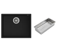 Set lavello Tegranit Teka Square 115230020, inserto gocciolatoio Teka 40199072
