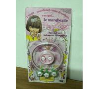SET LE MARGHERITE PIMPI ROSA GIG POLLY POCKET ORECCHINI E GIROCOLLO NUOVO 1983