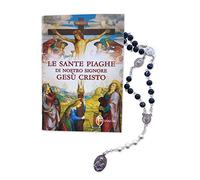 Set Le Sante Piaghe di Nostro Signore Gesù Cristo: Libro di Preghiere e Corona Devozionale delle Cinque Piaghe in Custodia Tascabile - Editrice Shalom