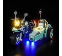 Set LED compatibile con Lego Hagrid & Harry's Motorcycle Ride 76443 (senza modello), illuminazione decorativa creativa