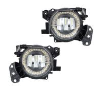 Set LED Fendinebbia Nero Chiaro Adatto per Tutte BMW 5er E60 E61 03-010