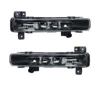 Set LED Fendinebbia Nero Chiaro Adatto per Tutti I Modelli BMW 6er G32