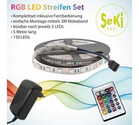 Set LED RGB 1 (RGB 150LED, Controller, Alimentatore)