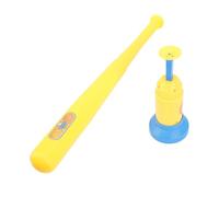 Set Leggero e Sicuro per Bambini, Giocattolo da Allenamento per Baseball, per Giocare All'aperto con 3 Palline e Mazza