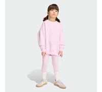 SET LEGGINGS E FELPA GIROCOLLO OVERSIZE Orchid Fusion 5-6A