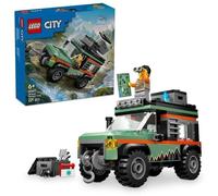 Set LEGO City Todoterreno 4x4 60447 221 Pezzi con Minifigure e Accessori