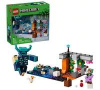 Set LEGO Minecraft L'Incontro con il Guardiano 21274, merchandise da collezione per videogiochi, giocattolo da costruzione creativo, regalo di compleanno per videogiocatori, battaglia costruisci e gio