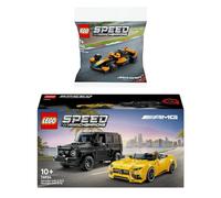 Set Lego Speed Champions: 76924 Mercedes-AMG G 63 & Mercedes-AMG SL 63 & 30683 Polybag