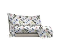 Set Lenzuola 1 Piazza e Mezzo con Stampa Sopra Sotto e Federe Provenza