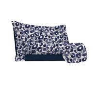 Set Lenzuola 1 Piazza e Mezzo Sopra Sotto e Federe in Microfibra Wild