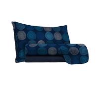 Set lenzuola 1 Piazza e Mezzo stampa sopra Sotto e Federe Ipnotic