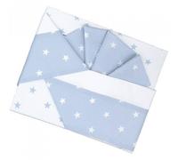 Set Lenzuola Andy & Helen per Carrozzina Fantasia F1 3 pz Cielo