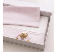 Set Lenzuola Carrozzina Nanan 3pz Puccio Nanna Rosa