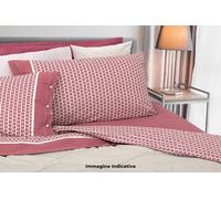 Set Lenzuola Cotone 1 Piazza e Mezzo Sopra Sotto con Angoli e Federe Cober Maya Ecru