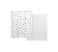 Chicco Lenzuola per culla Next2Me 100% cotone morbido - Accessorio originale - Confezione da 2