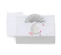 Set lenzuola culla 3 pz MOON Avorio 15 3010 408