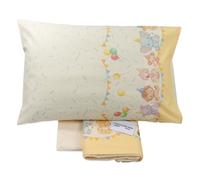 Set lenzuola in flanella per lettino baby - Animal Party - Corredo Italiano CIFL