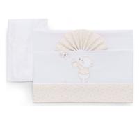 Set lenzuola lettino Italbaby 15 20 106 BEAR completo Avorio