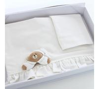Set Lenzuola Lettino Nanan 3pz Tato Panna