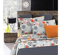 Italian Bed Linen MB Home Italy Fantasy Completo Letto, Microfibra, Acquerello, Singolo, 3 unità