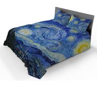 Set Lenzuola Matrimoniale Sopra e Federe in Cotone con Stampa