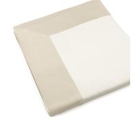 Set Lenzuola Matrimoniali Sopra Sotto e Federe Balza in Raso Mitera Diamante Beach