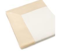 Set Lenzuola Matrimoniali Sopra Sotto e Federe Balza in Raso Mitera Diamante Maiolica