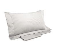 Set Lenzuola Matrimoniali Sopra Sotto e Federe Tinta Unita Mitera Rubino Ostrica