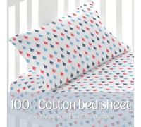 Set lenzuola per culla 100% cotone, set completo di biancheria per culla, include lenzuolo con angoli, lenzuolo piano e federa, morbido e confortevole per il riposo del bambino - ✅Consegna in 3-5 gior