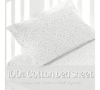 Set lenzuola per culla 100% cotone, set completo di biancheria per culla, include lenzuolo con angoli, lenzuolo piano e federa, morbido e confortevole per il riposo del bambino - ✅Consegna in 3-5 gior