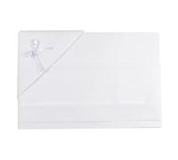 Set lenzuola per culla lettino ricamabile CI1405PQBB