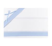 Set lenzuola per lettino con tela aida ricamabile CI1405PQAZ