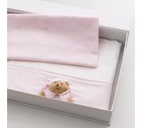 Set Lenzuola per Lettino Nanan Mini-Me Puccio Rosa