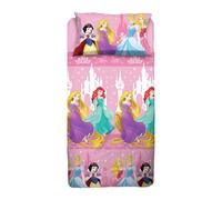 Lenzuola singole PRINCIPESSE DISNEY rosa per bambine