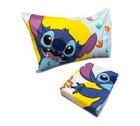 Set Lenzuolo Letto Singolo Stitch in Flanella