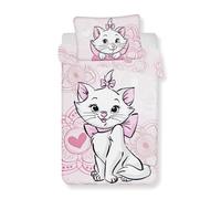 Set lettino culla copripiumino Aristogatti Marie federa ufficiale in cotone 6549