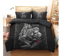 Set Letto Copri Piumone Federe Copripiumone Duvet Cover 3D Ride BED0073 - 78 P