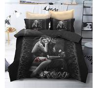Set Letto Copri Piumone Federe Copripiumone Duvet Cover 3D Ride BED0073 - 78 P