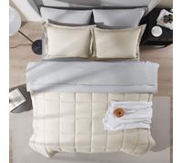 Set Letto Reversibile 7 Pezzi, Coperta In Microfibra, Leggera E Traspirante